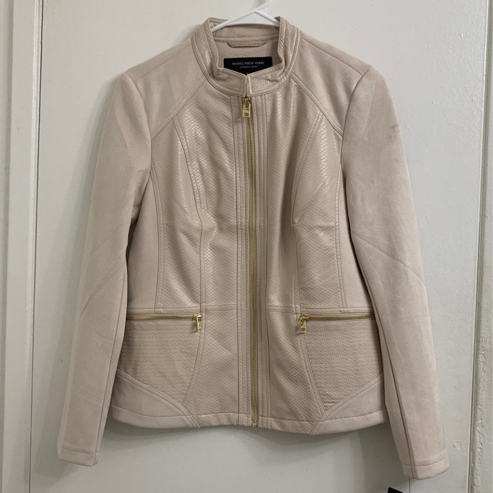 Marc New York Faux Leather Jacket | S